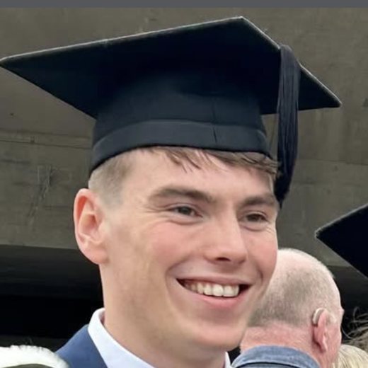 Joe at his graduation